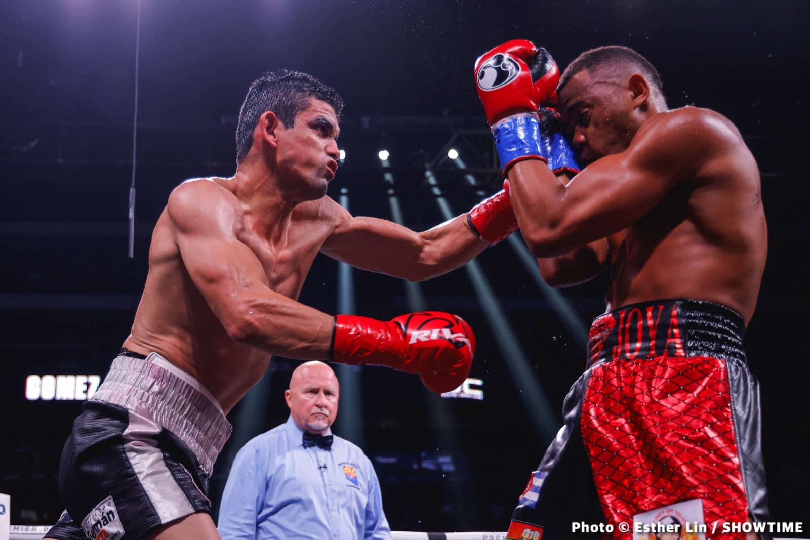 Photos: Benavidez KOs Lemieux, Gómez Dominates Cota
