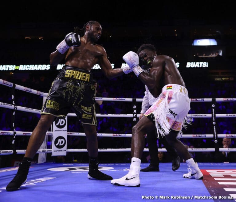 Joshua Buatsi defeats Craig Richards - Boxing Results