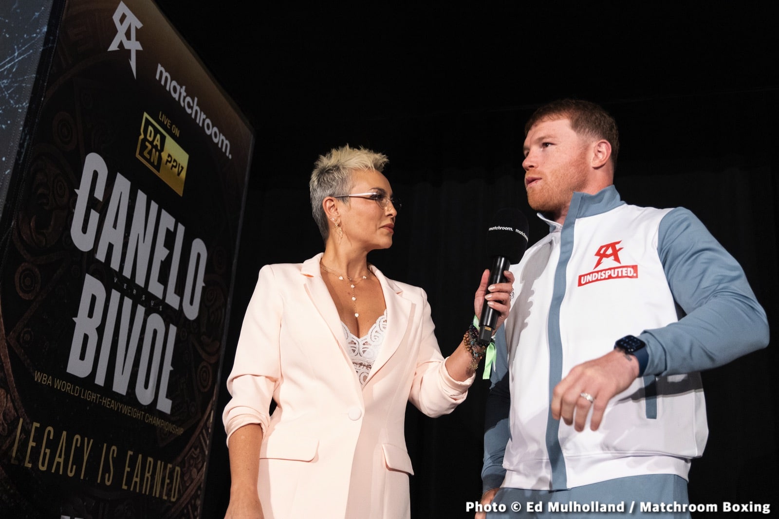 Canelo Alvarez open to Oleksandr Usyk fight at 201-lbs