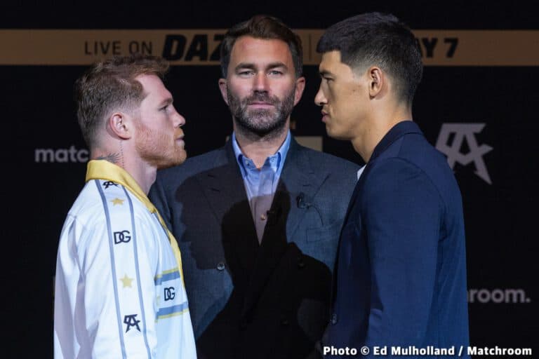 Canelo vs. Bivol rematch to be discussed this week says Eddie Hearn