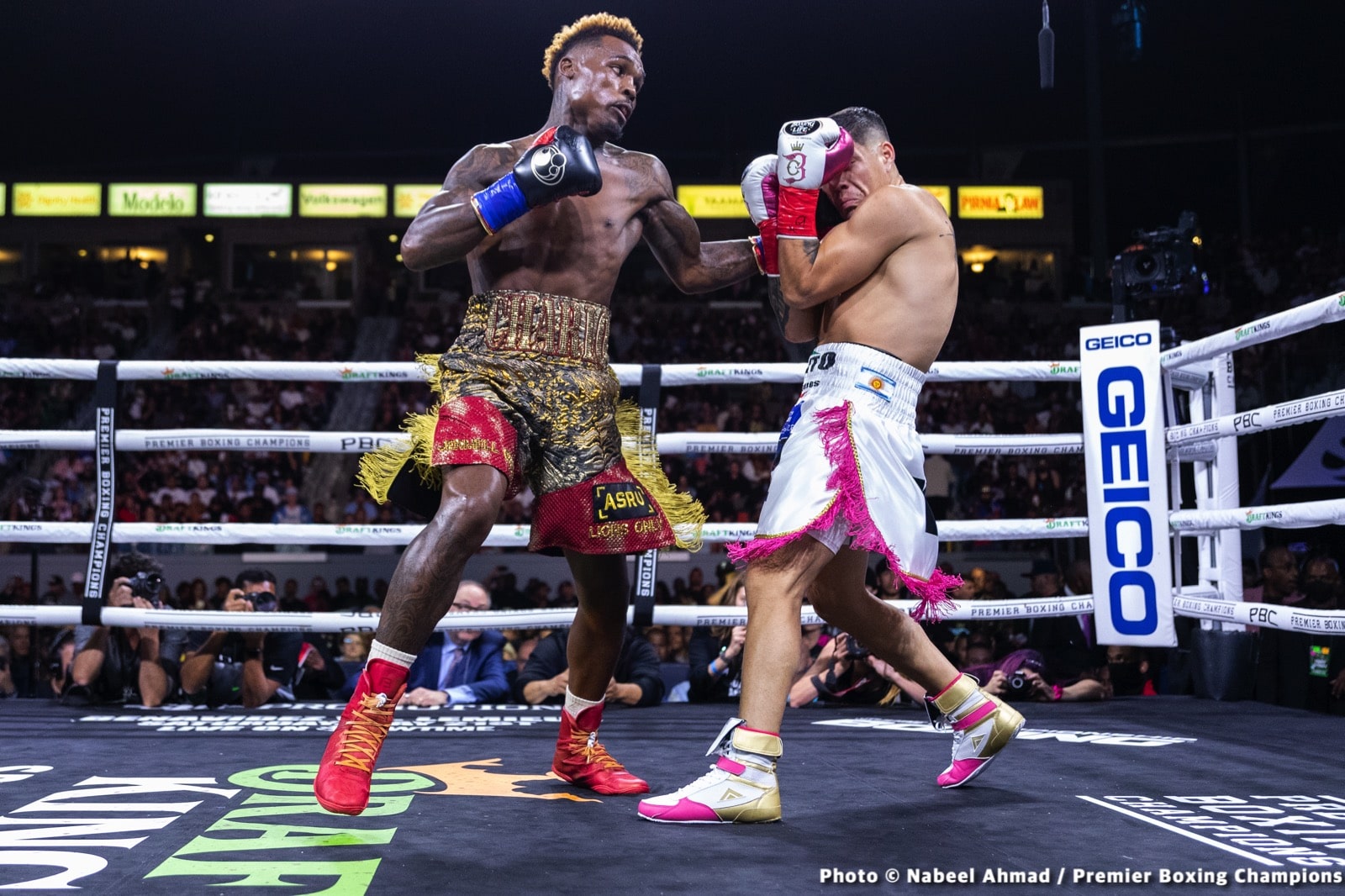 Jermell Charlo stops Brian Castano in 10th - Boxing Results