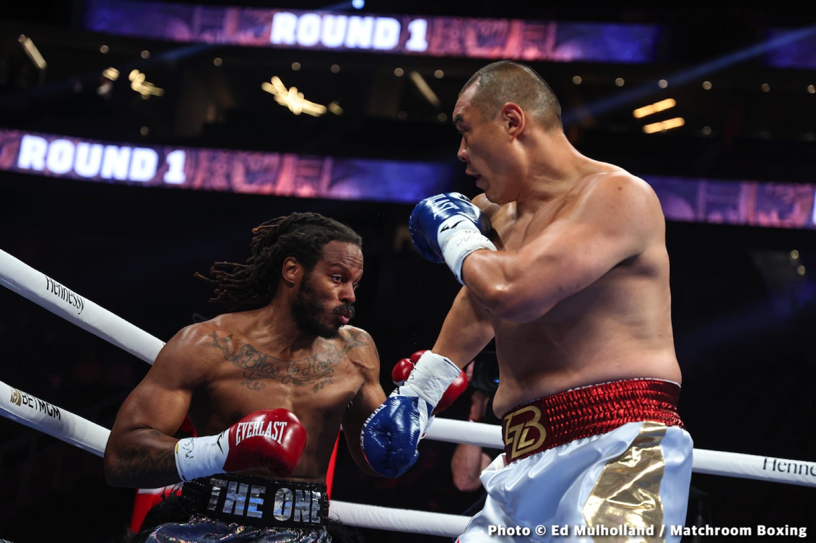 Zhilei Zhang Blasts Out Scott Alexander In A Round - Boxing Results
