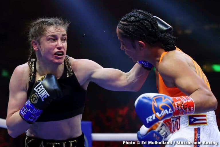 Katie Taylor - Amanda Serrano Rematch Will Be On The Mike Tyson-Jake Paul Card