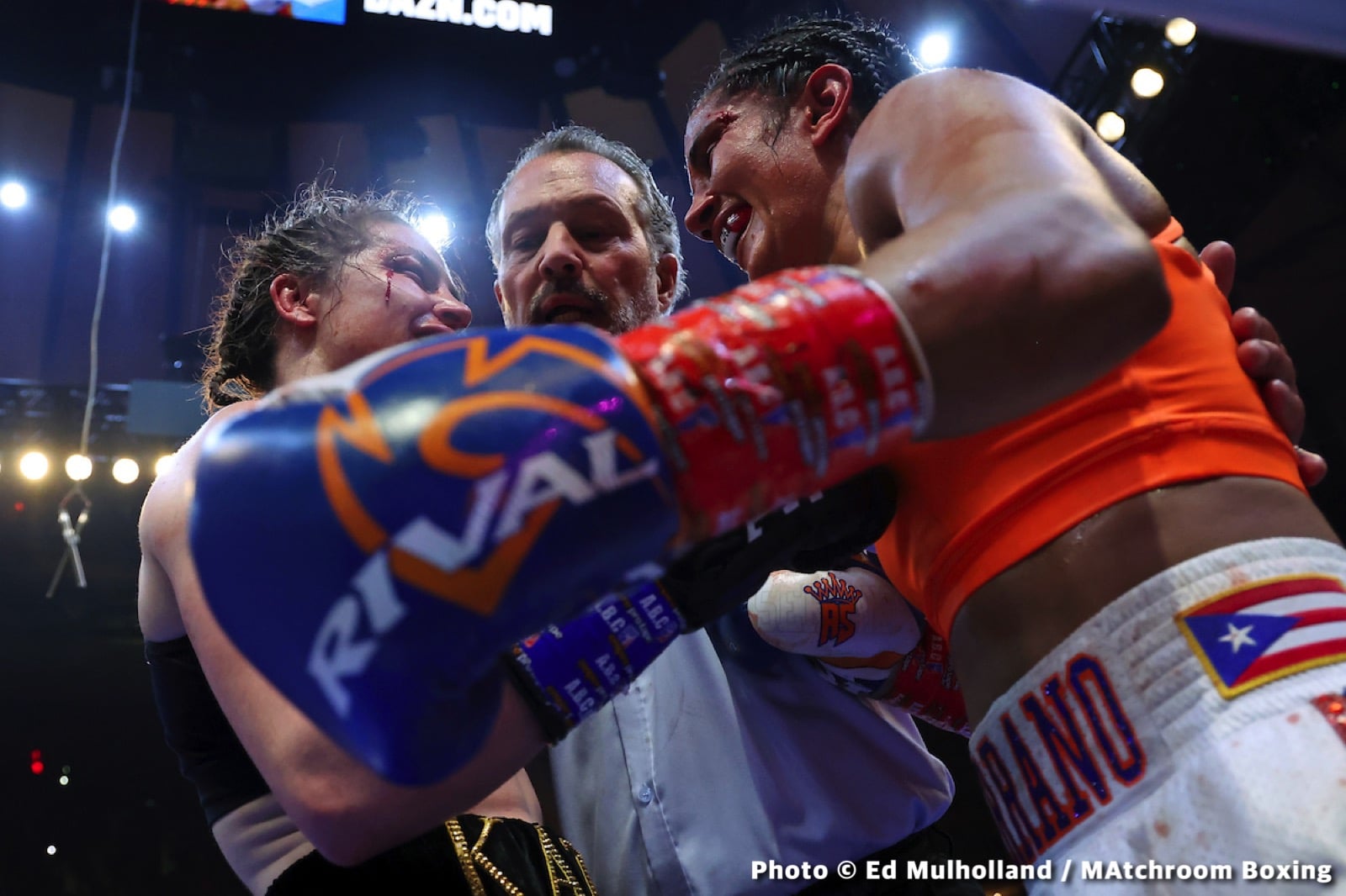 Photos: Taylor Edges Serrano In Fight For The Ages At MSG