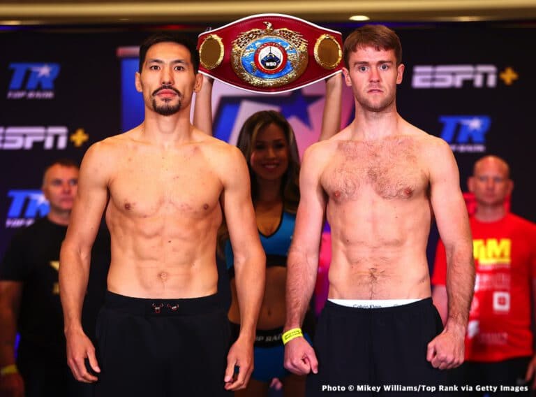 Janibek Alimkhanuly vs. Danny Dignum ESPN+ Weigh In Results