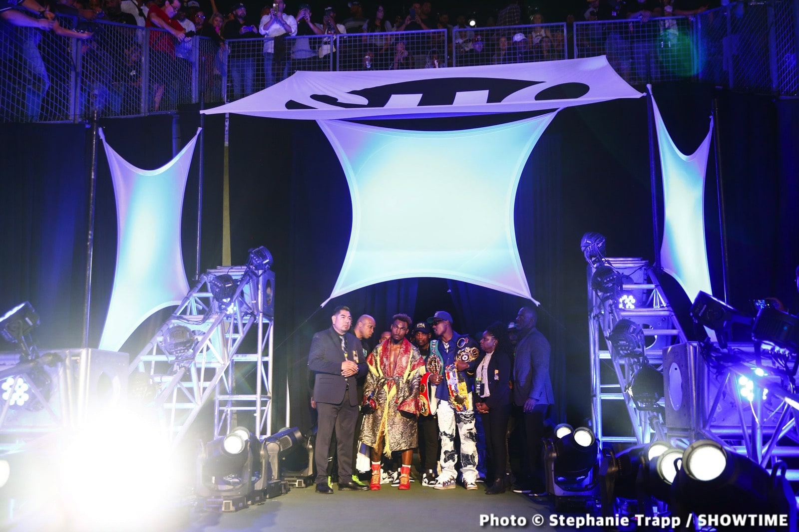 Photos: Jermell Charlo KOs Castano, Ennis Crushes Clayton!