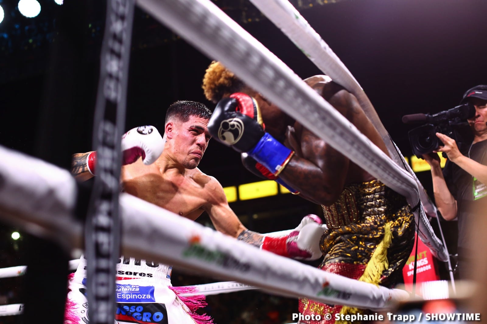 Photos: Jermell Charlo KOs Castano, Ennis Crushes Clayton!
