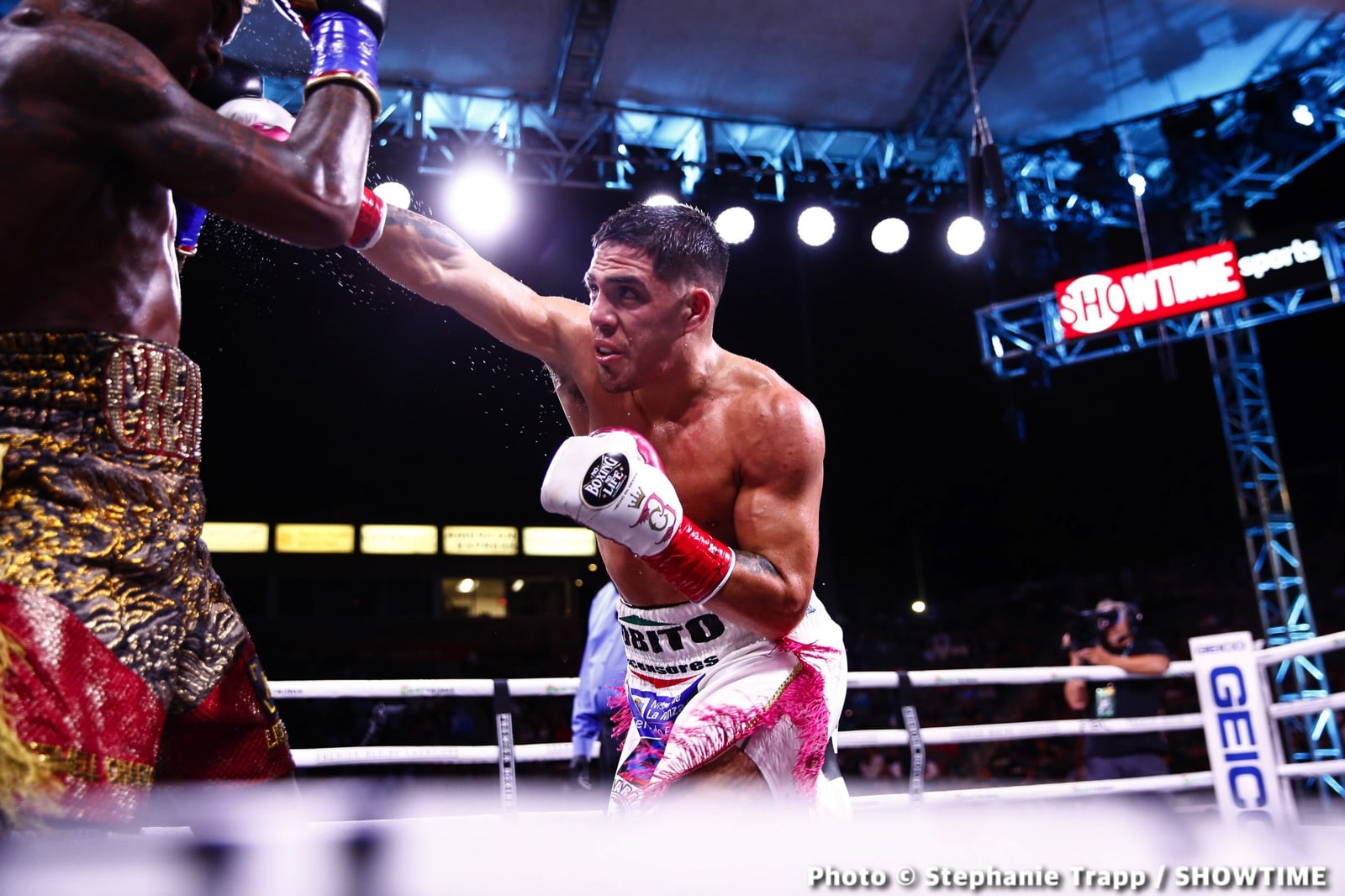Photos: Jermell Charlo KOs Castano, Ennis Crushes Clayton!