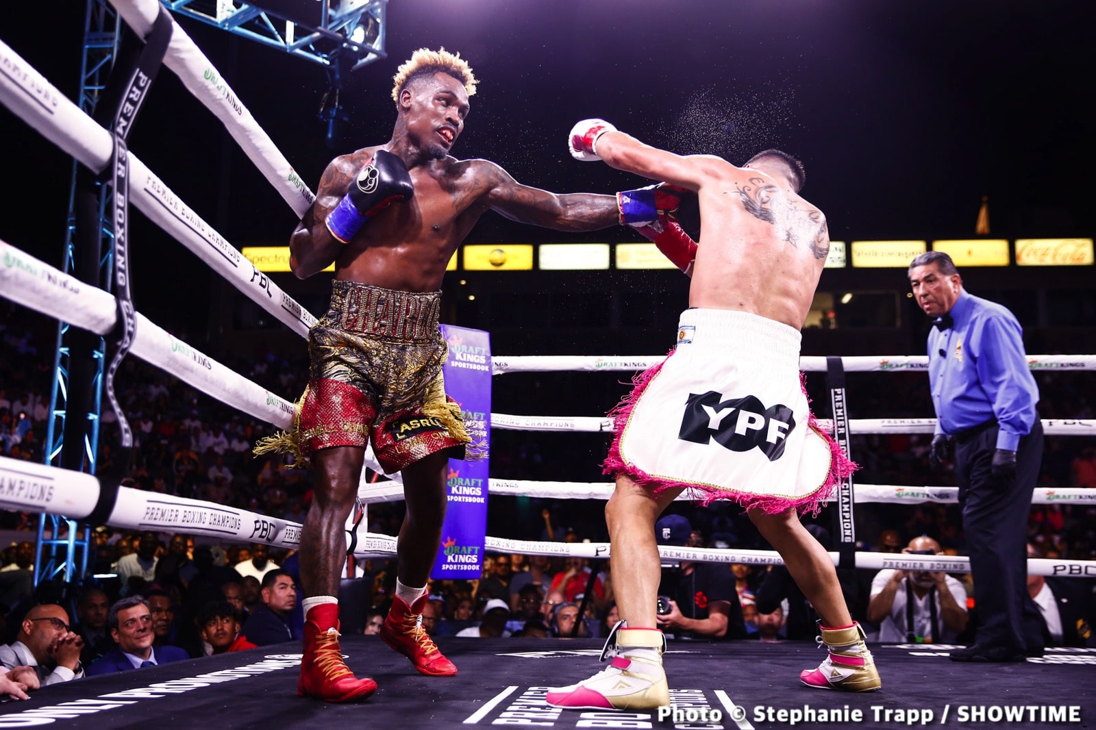 Photos: Jermell Charlo KOs Castano, Ennis Crushes Clayton!