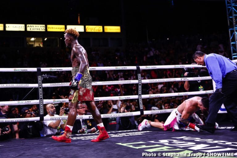 Jermell Charlo stops Brian Castano in 10th - Boxing Results