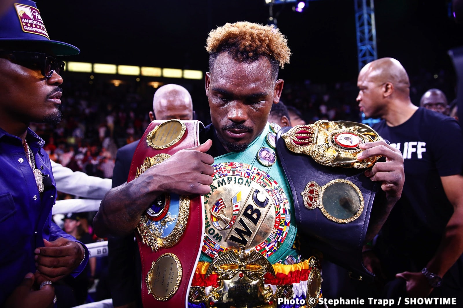 Photos: Jermell Charlo KOs Castano, Ennis Crushes Clayton!