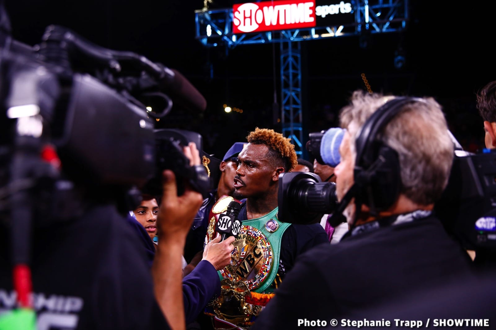 Photos: Jermell Charlo KOs Castano, Ennis Crushes Clayton!