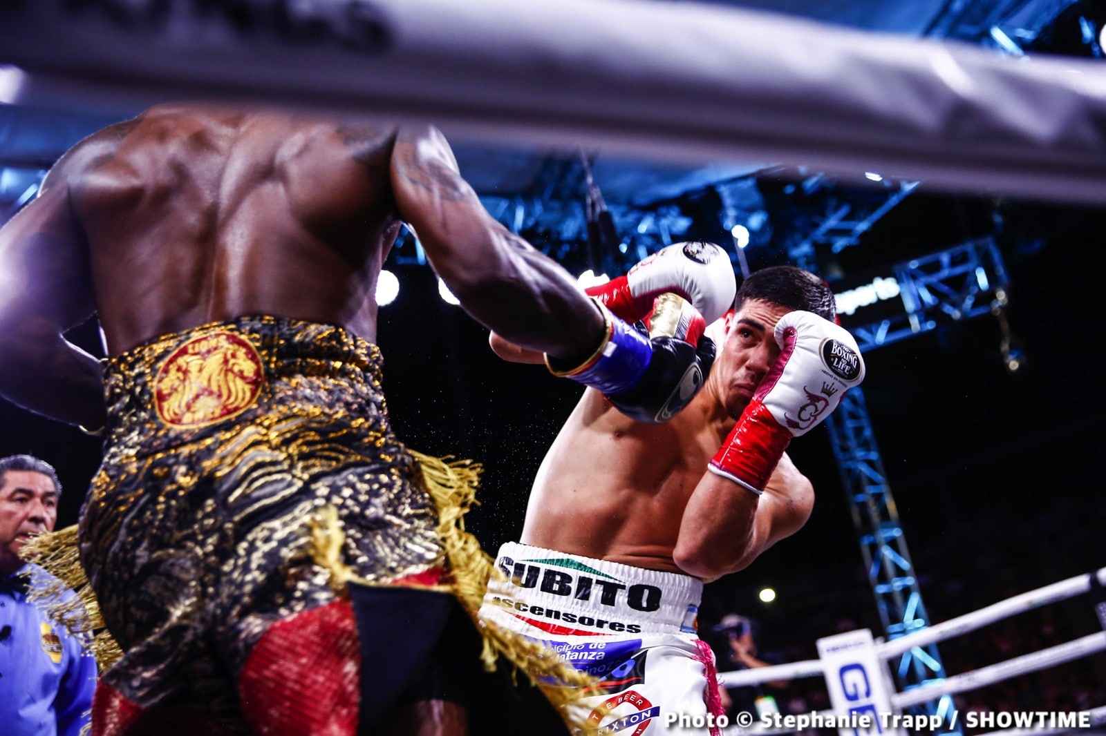Photos: Jermell Charlo KOs Castano, Ennis Crushes Clayton!