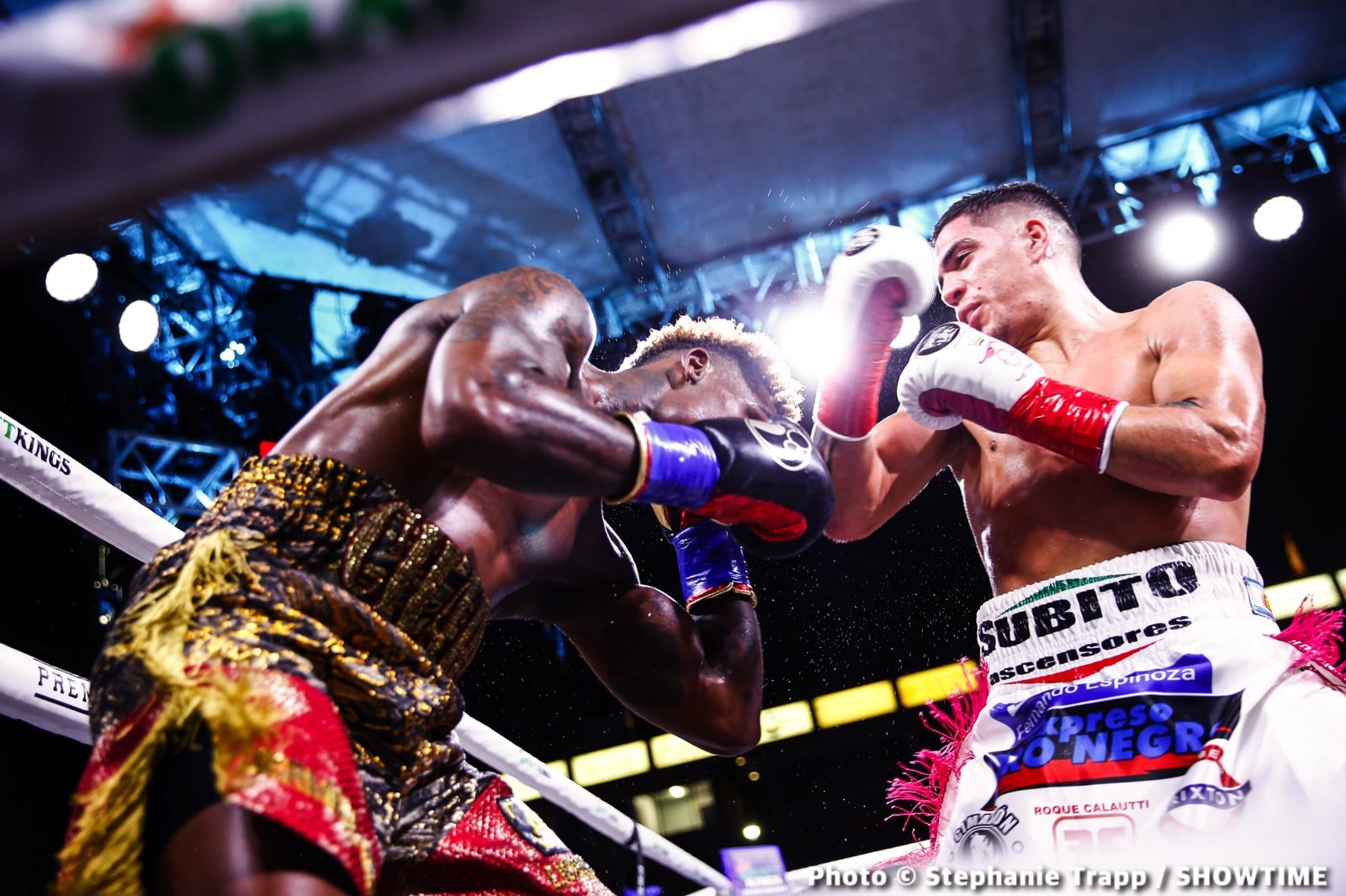 Photos: Jermell Charlo KOs Castano, Ennis Crushes Clayton!