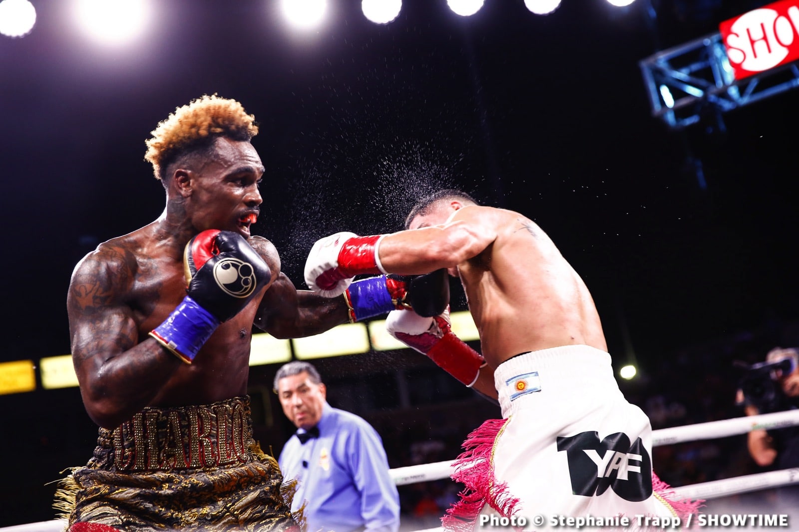 Photos: Jermell Charlo KOs Castano, Ennis Crushes Clayton!