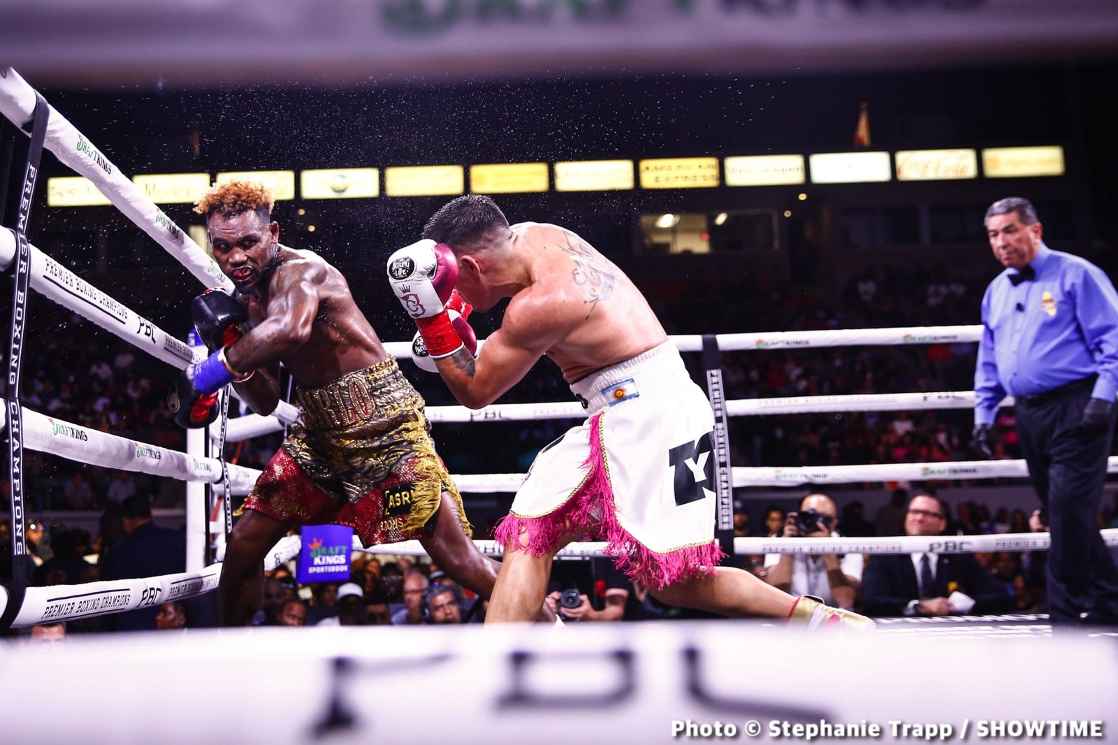 Photos: Jermell Charlo KOs Castano, Ennis Crushes Clayton!