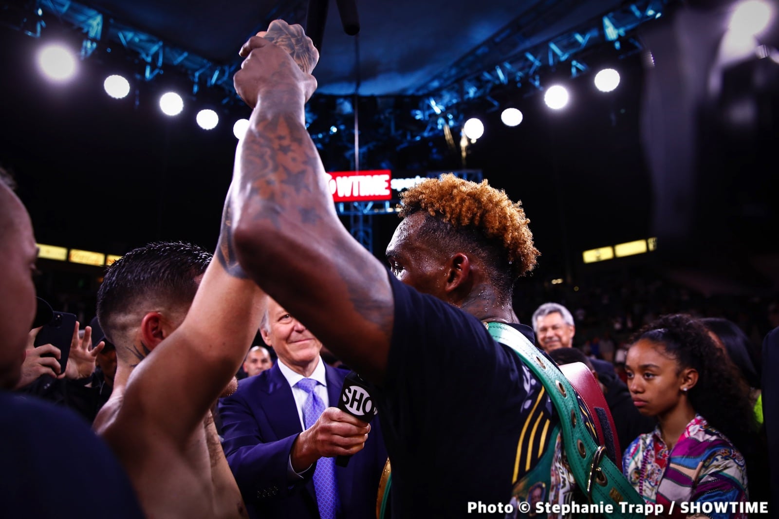 Photos: Jermell Charlo KOs Castano, Ennis Crushes Clayton!