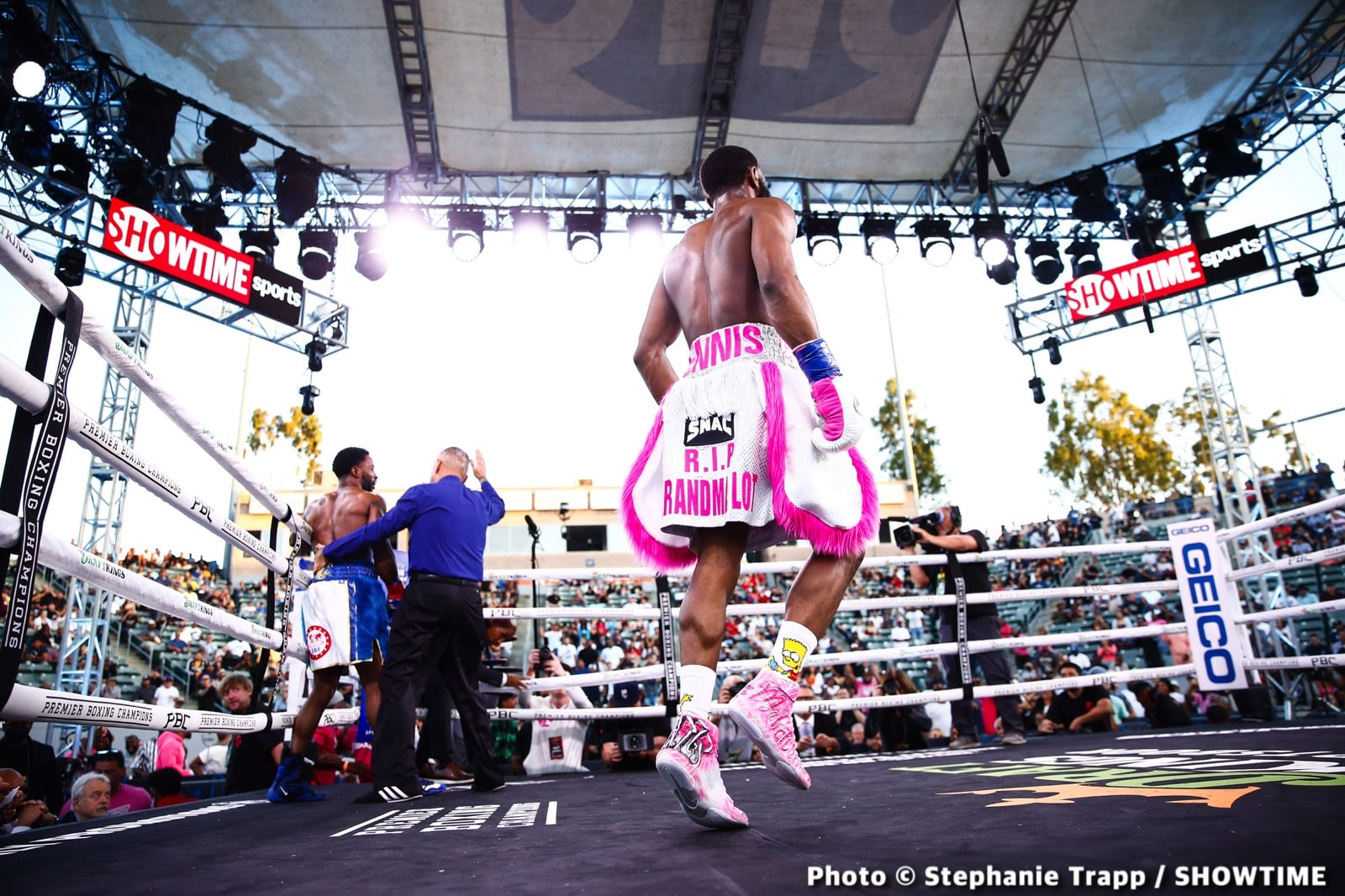 Photos: Jermell Charlo KOs Castano, Ennis Crushes Clayton!