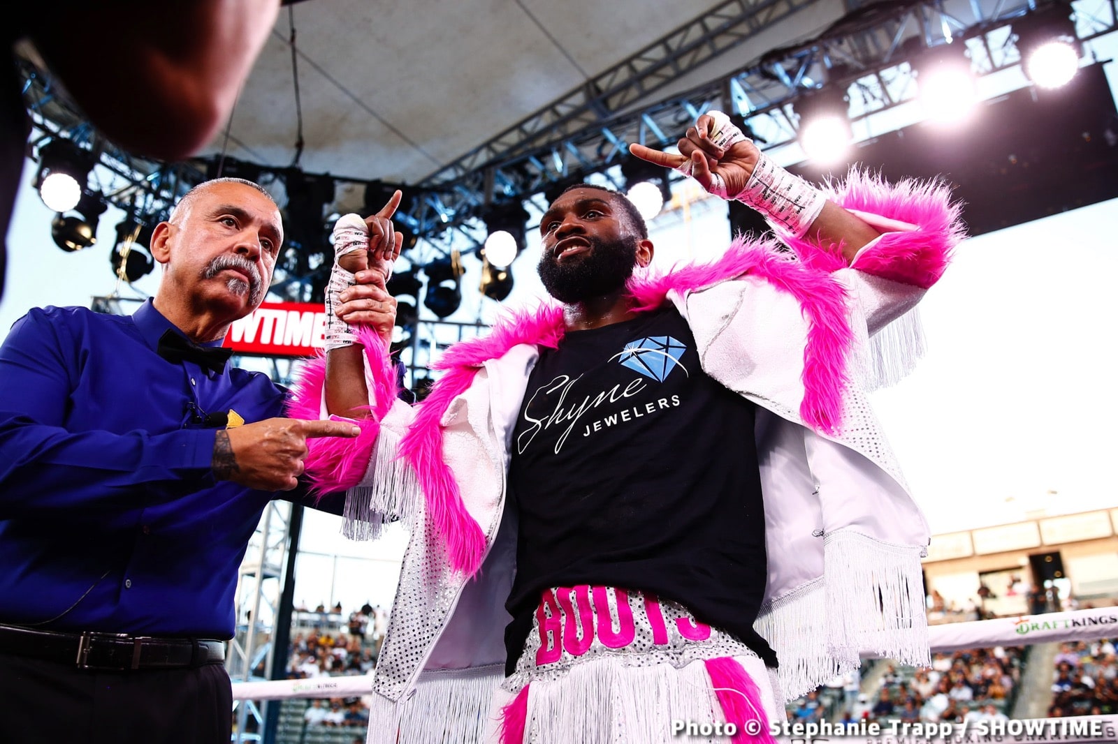 Photos: Jermell Charlo KOs Castano, Ennis Crushes Clayton!