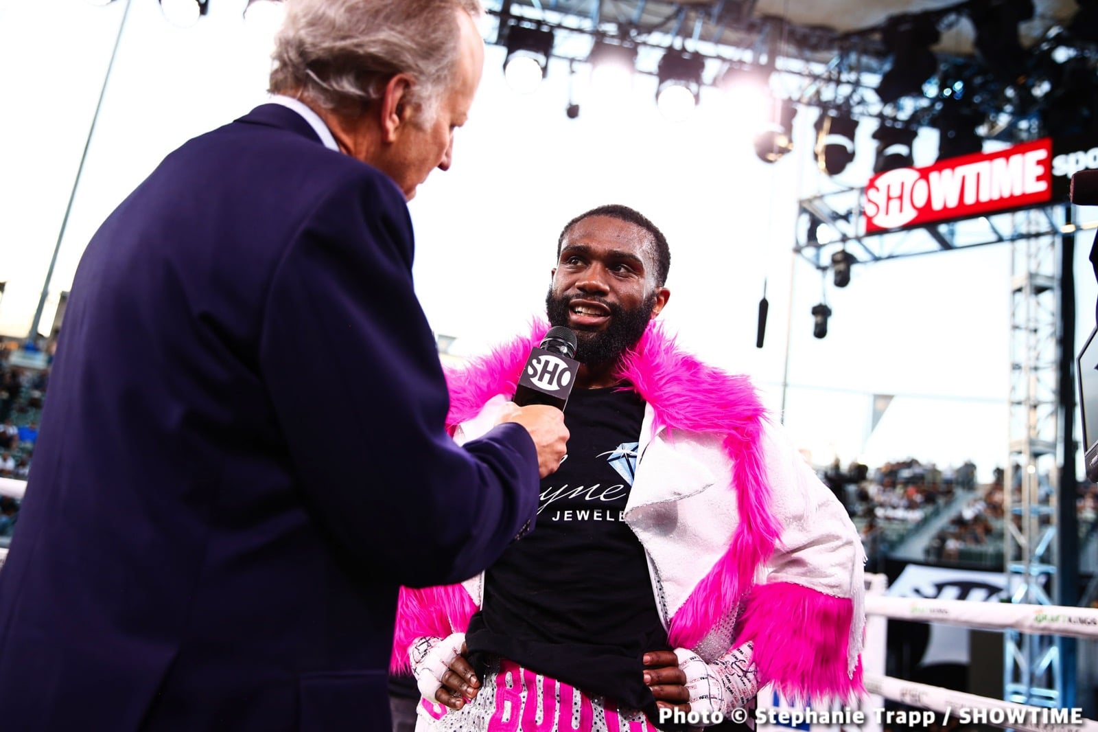 Photos: Jermell Charlo KOs Castano, Ennis Crushes Clayton!