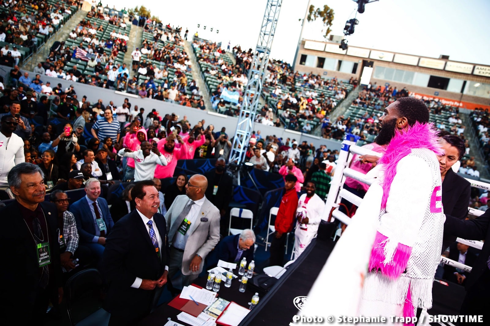 Photos: Jermell Charlo KOs Castano, Ennis Crushes Clayton!