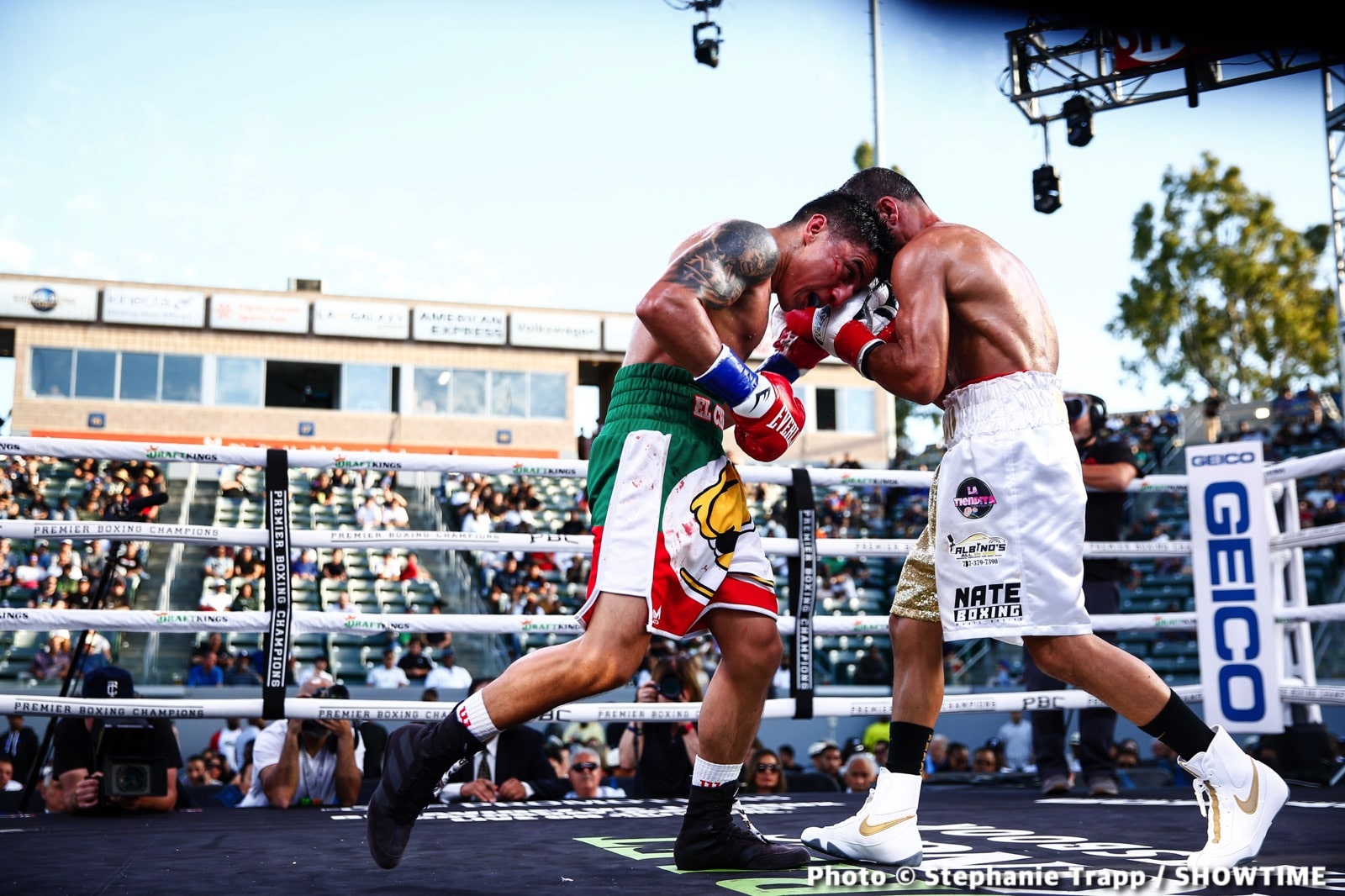 Photos: Jermell Charlo KOs Castano, Ennis Crushes Clayton!