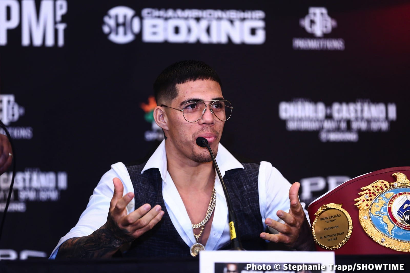 Jermell Charlo vs. Brian Castano II Official Showtime Weights