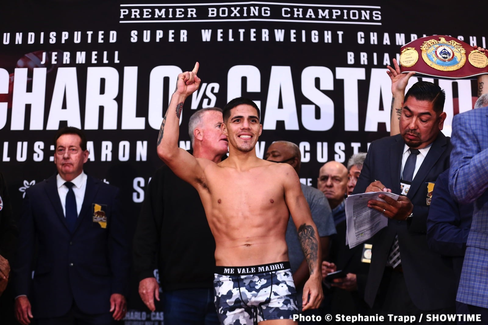 Jermell Charlo vs. Castano II - weights for Saturday on Showtime