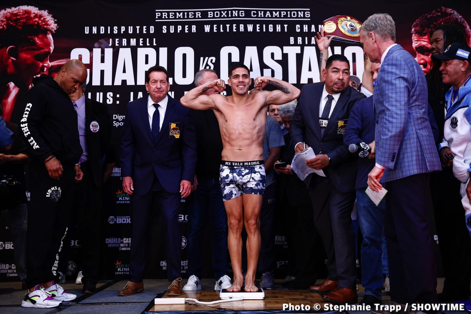 Jermell Charlo vs. Castano II - weights for Saturday on Showtime