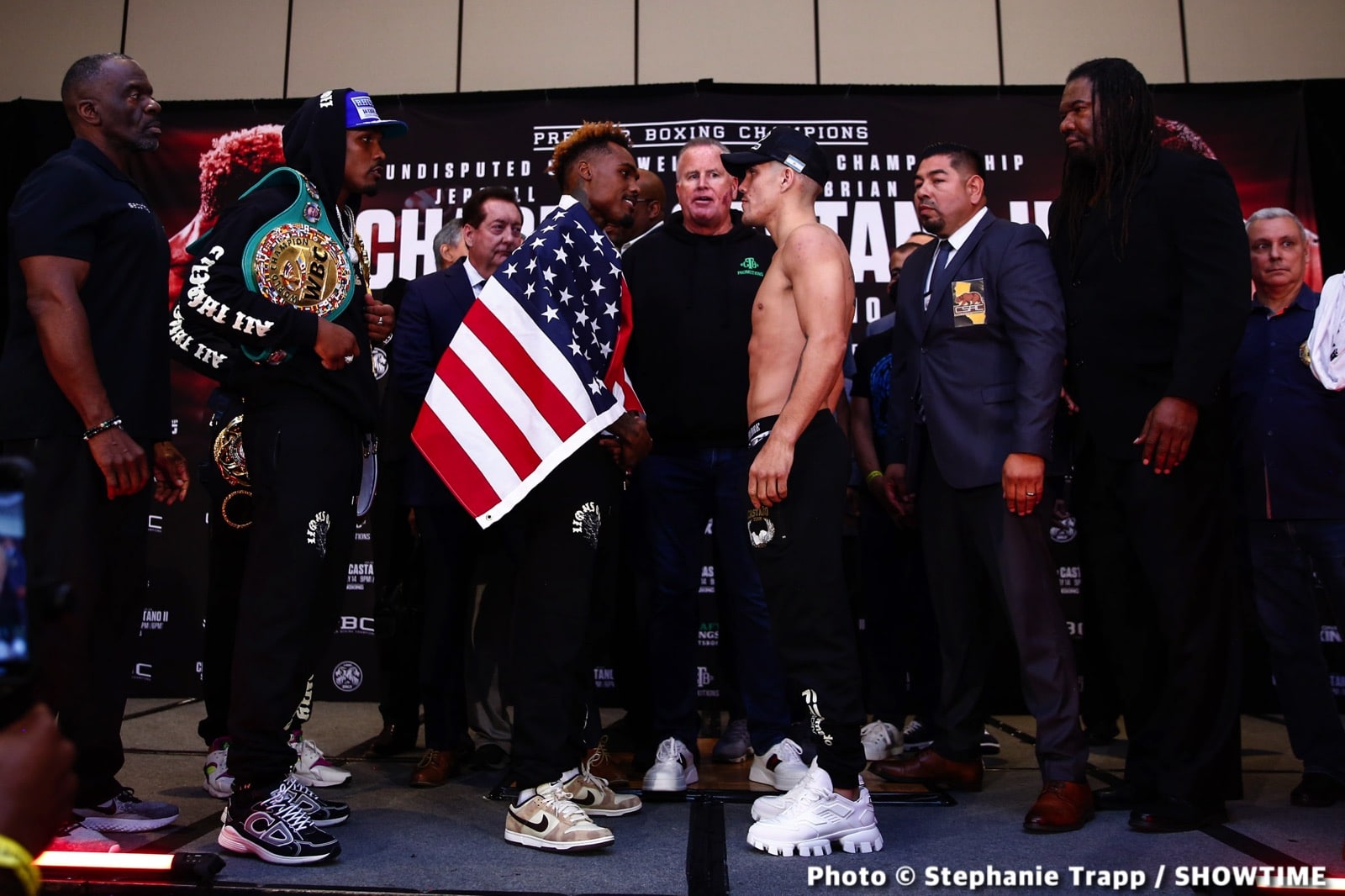 Jermell Charlo vs. Castano II - weights for Saturday on Showtime