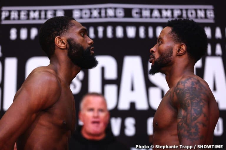 Jaron Ennis wants Keith Thurman after Custio Clayton on Saturday