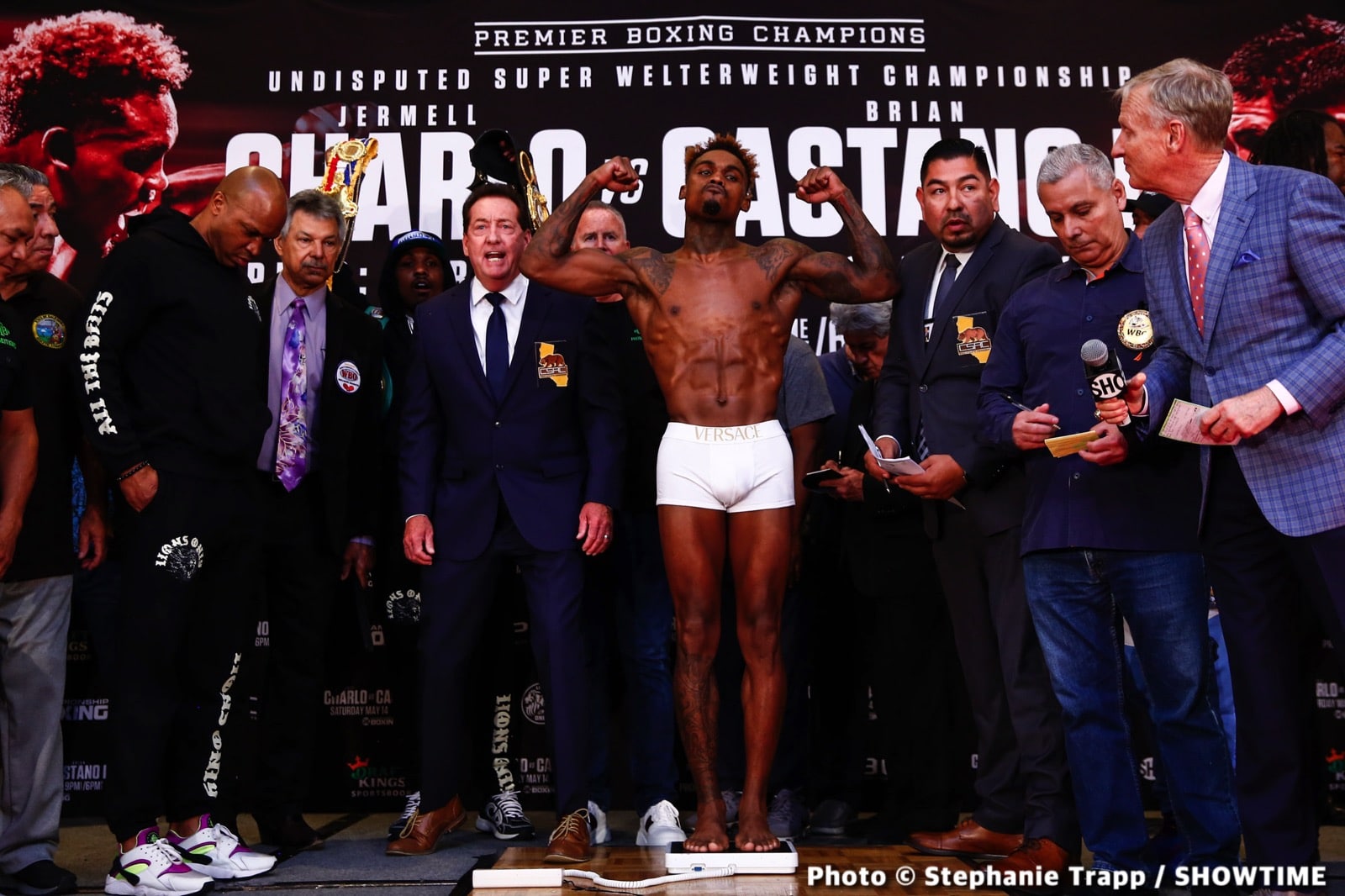 Jermell Charlo vs. Castano II - weights for Saturday on Showtime