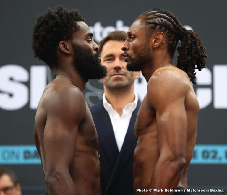 Joshua Buatsi vs. Craig Richards DAZN Weigh In Results