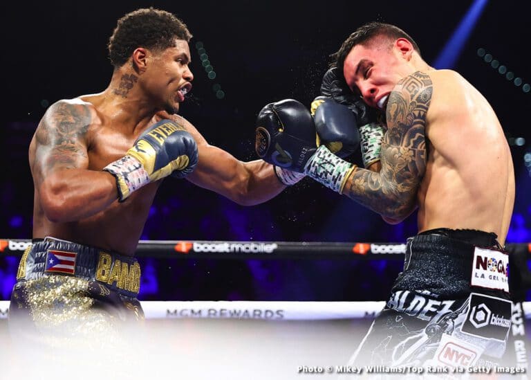 Shakur Stevenson Topples Valdez in Junior Lightweight Unification Showdown