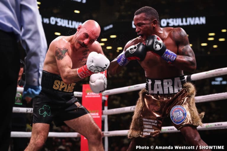 Erislandy Lara defeats Spike O'Sullivan - Boxing Results