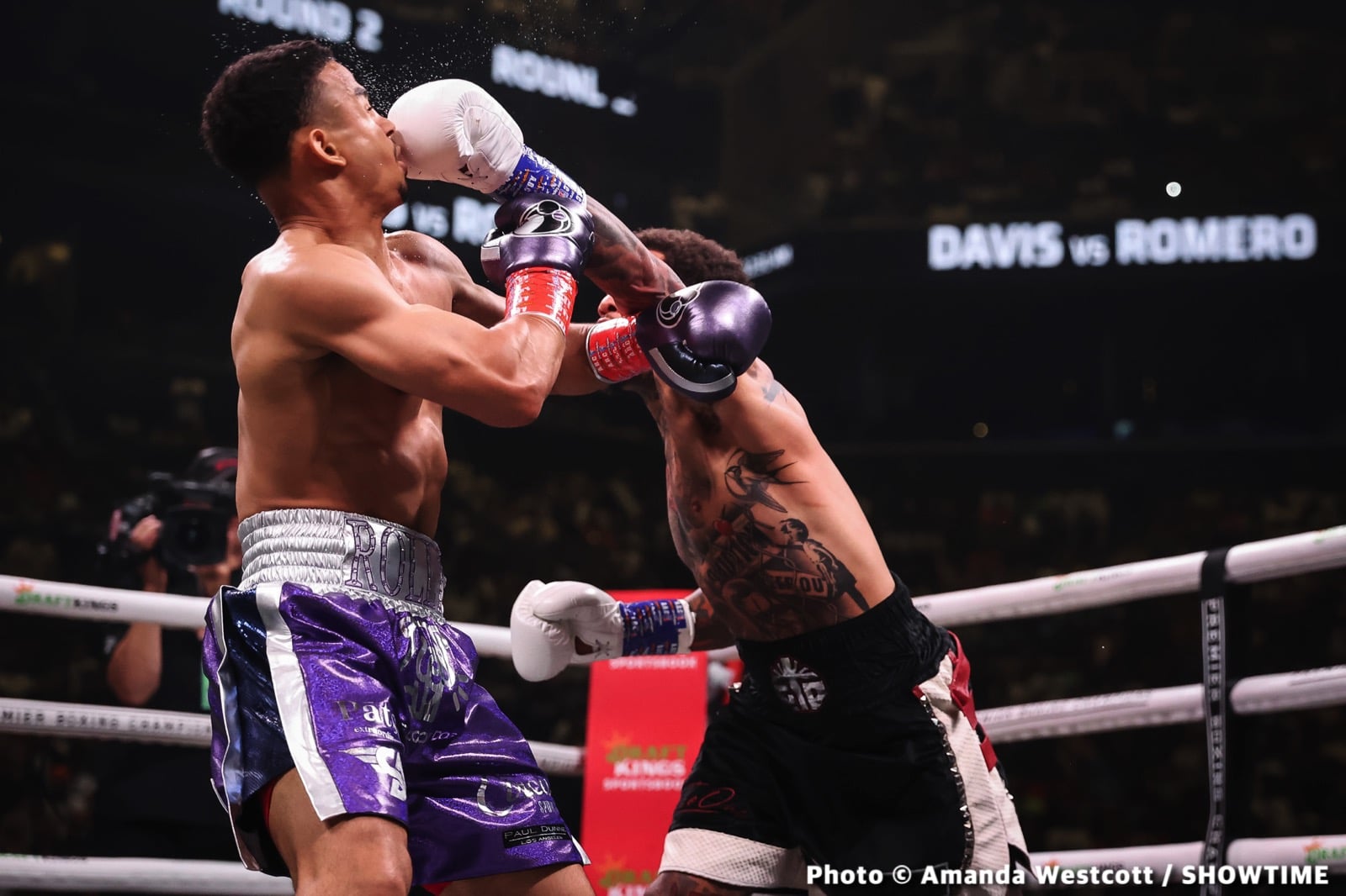 Gervonta Davis stops Romero - Boxing Results