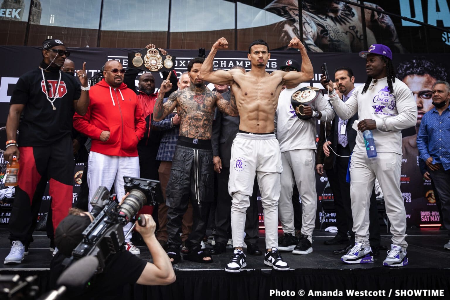 Tank Davis Explains Why He Pushed Rolly Romero Off The Stage Latest