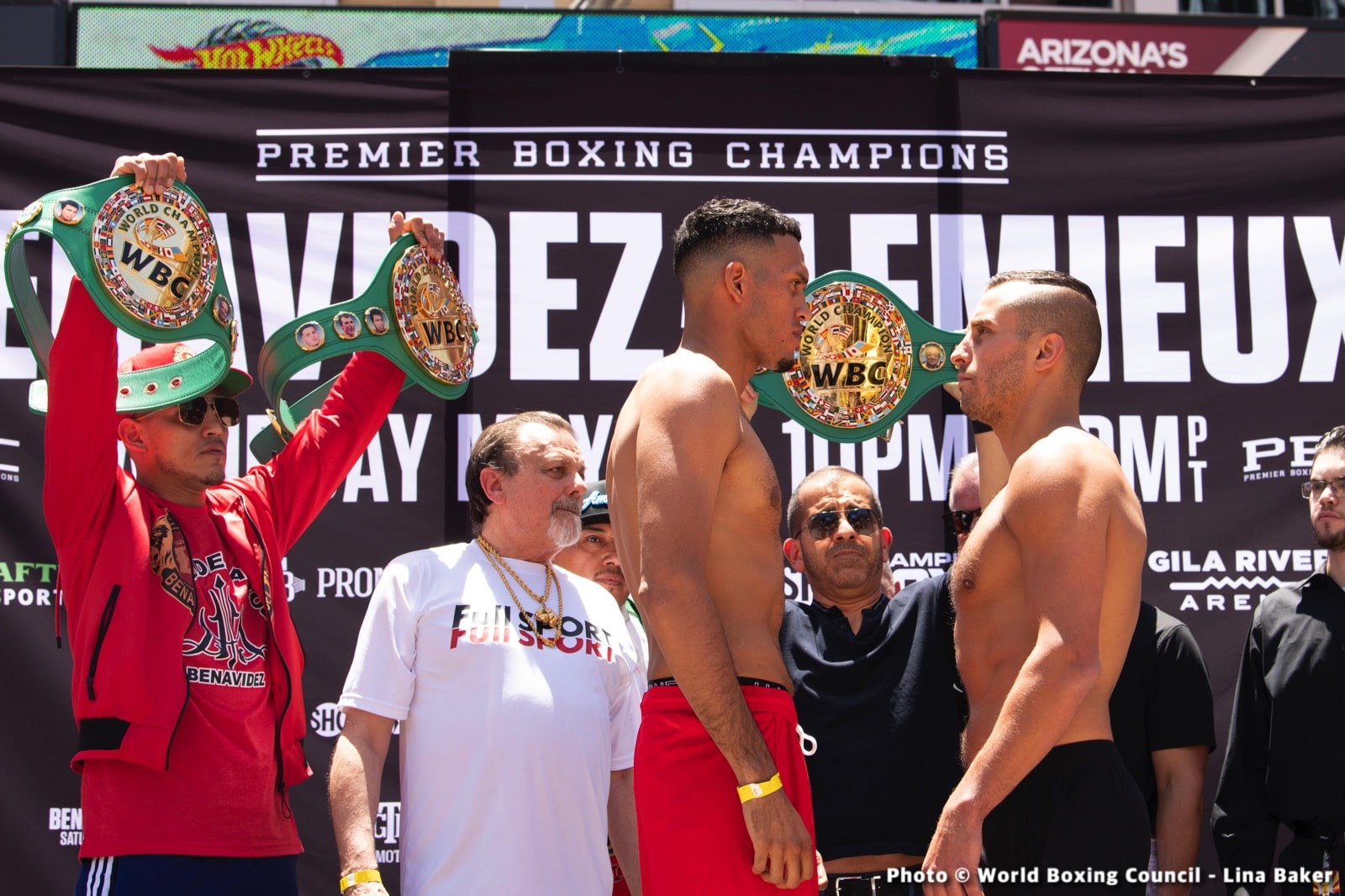 David Benavidez vs. David Lemieux - Showtime Weights