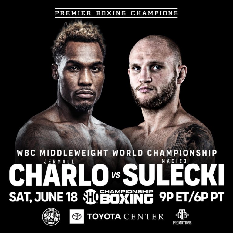 Quotes: Jermall Charlo vs. Maciej Sulecki - virtual press conference quotes for June 18th fight n Showtime