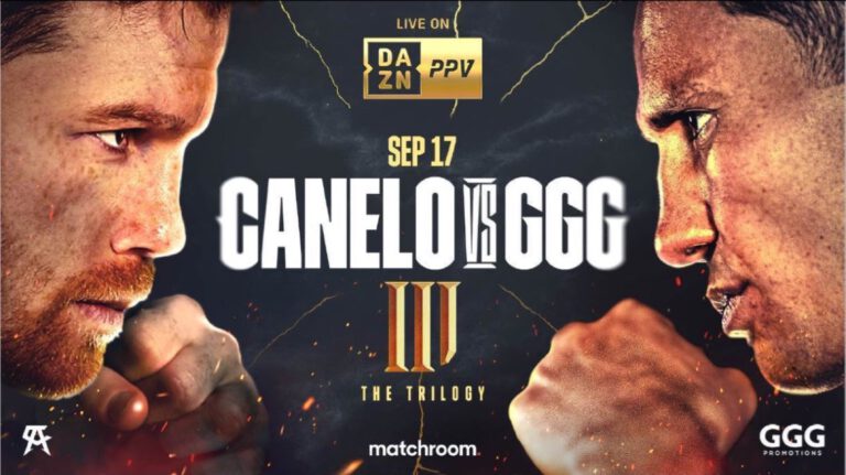 Canelo Alvarez vs. Gennadiy Golovkin III on DAZN PPV on September 17th