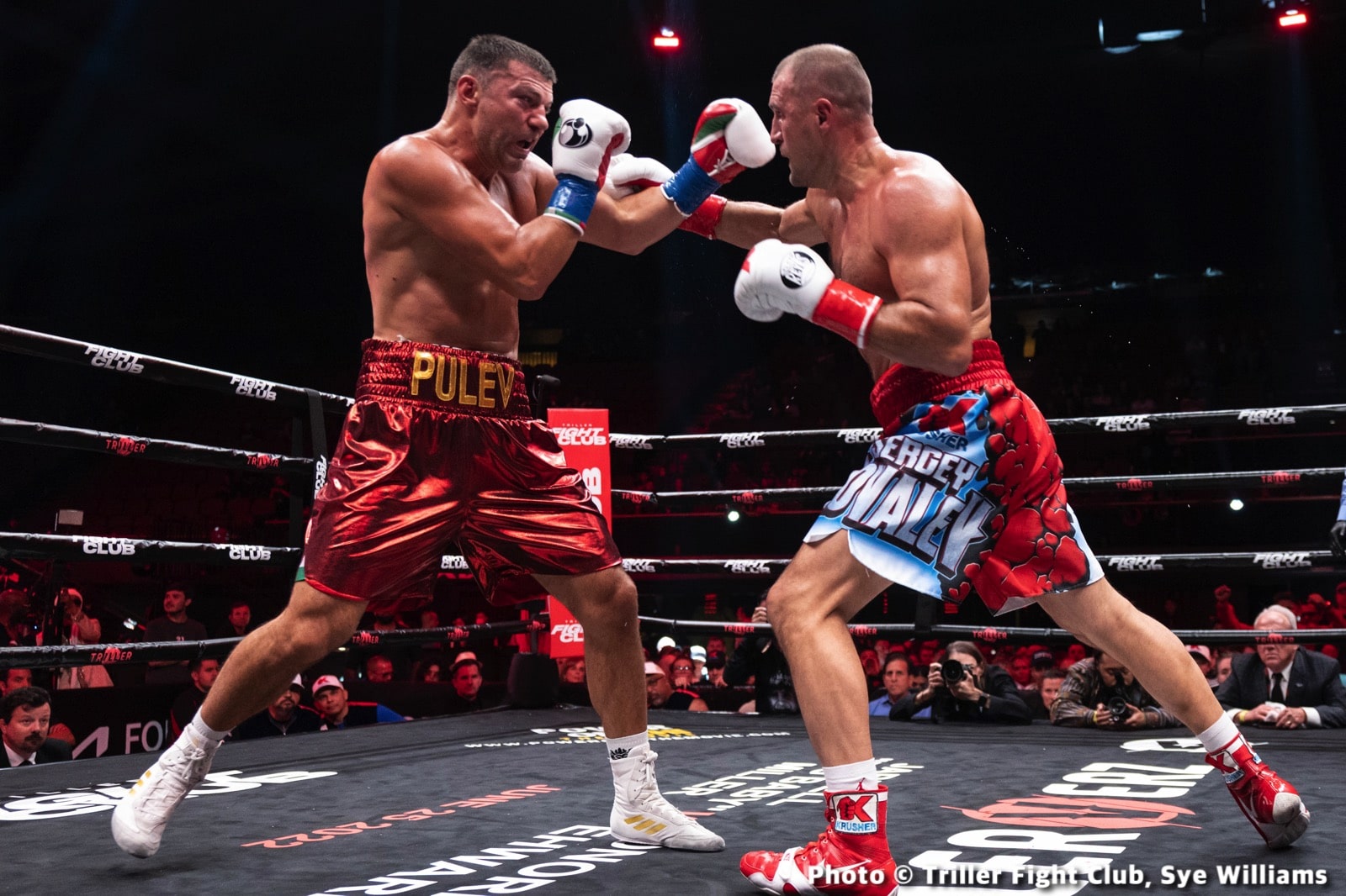 Photos: Sergey Kovalev & Kubrat Pulev TrillerVerz 5 Results