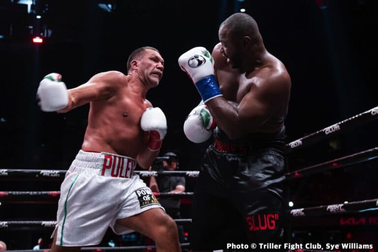 Photos: Sergey Kovalev & Kubrat Pulev TrillerVerz 5 Results