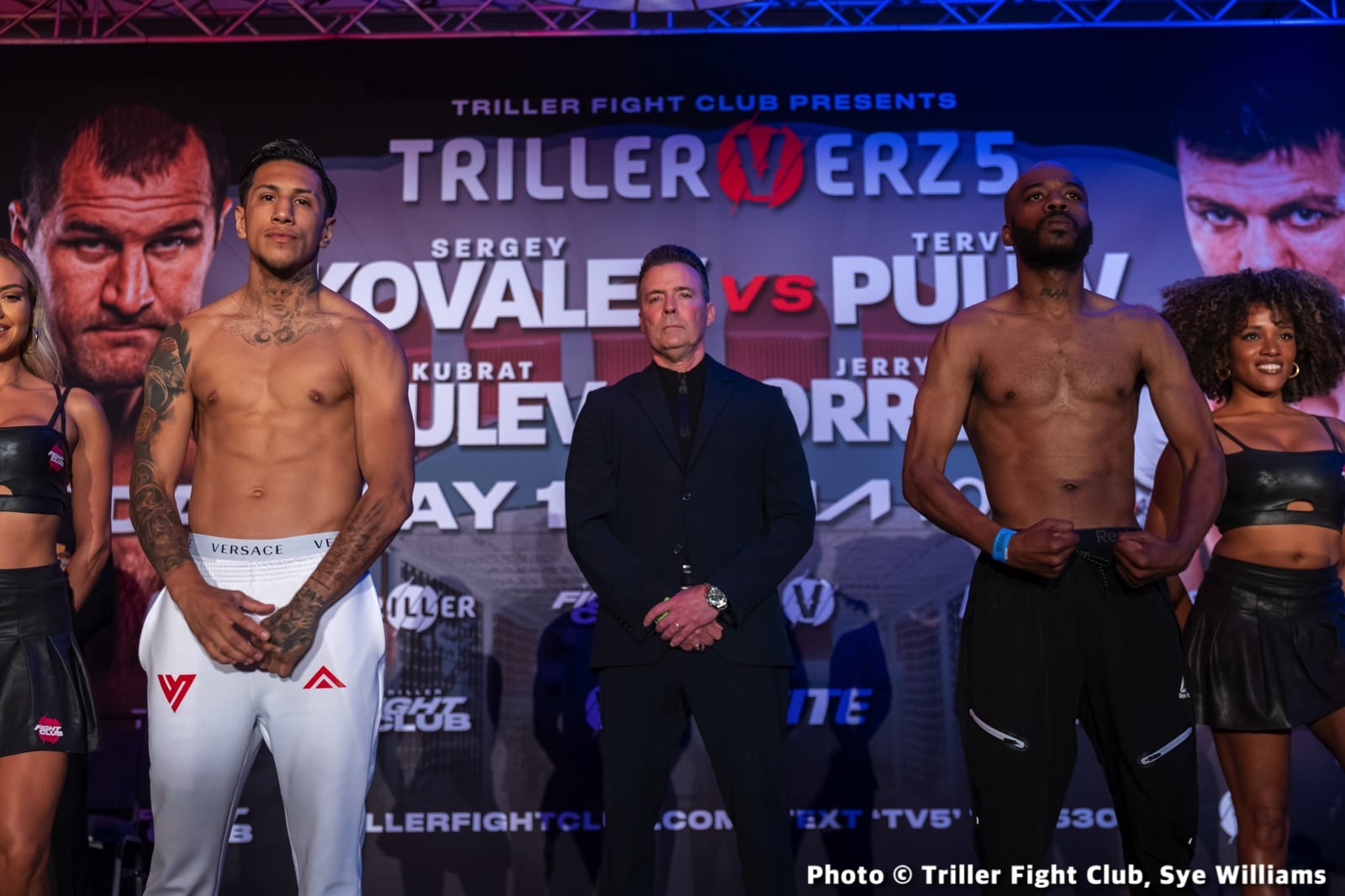Sergey Kovalev v T. Pulev & Forrest vs Kubrat Pulev Official FITE TV Weights