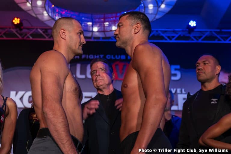 Sergey Kovalev v T. Pulev & Forrest vs Kubrat Pulev Official FITE TV Weights