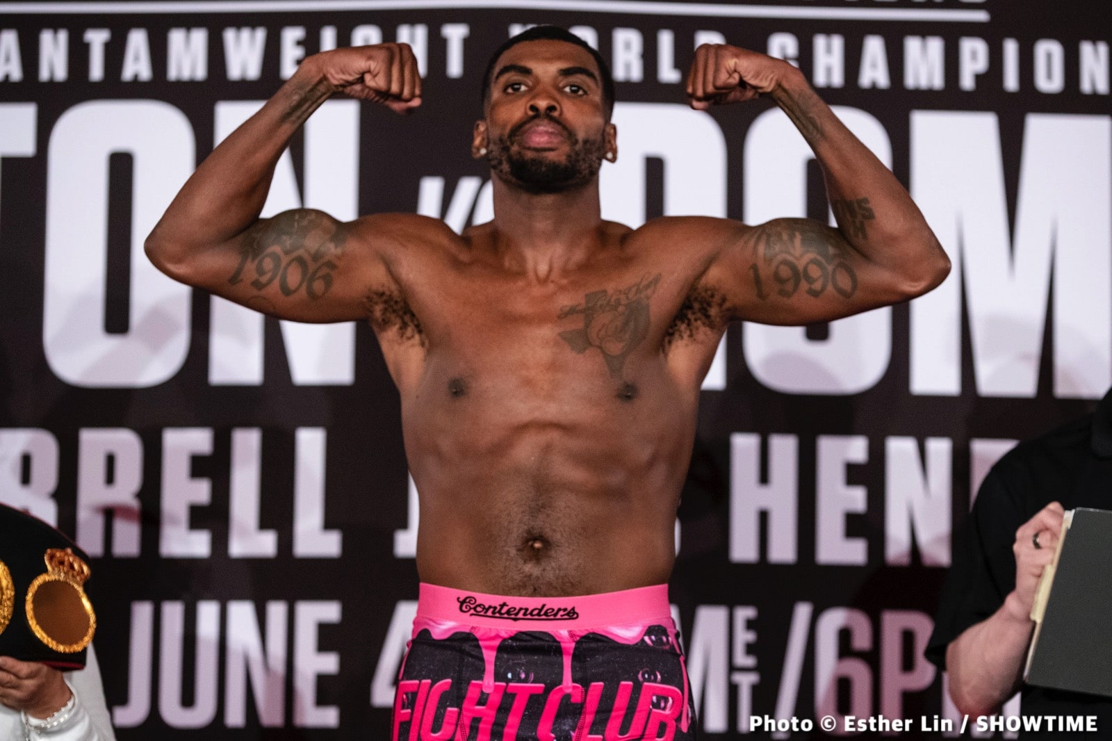 Boxing photo: Danny Roman, David Morrell Jr, Stephen Fulton Jr image Fulton Jr - Roman - Showtime Weights & Photos