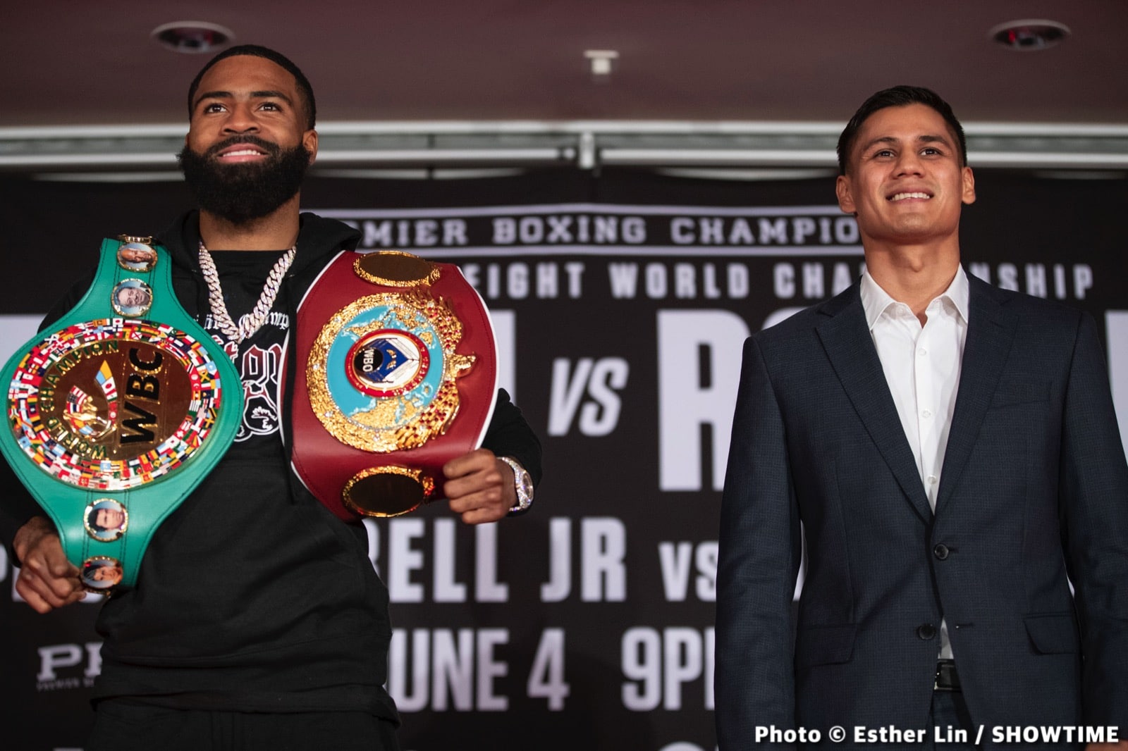 Boxing photo: Danny Roman, David Morrell Jr, Stephen Fulton Jr image Fulton Jr - Roman - Showtime Weights & Photos