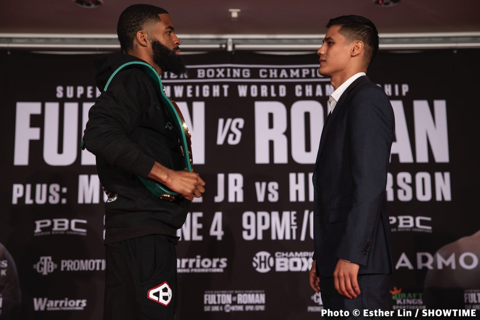 Boxing photo: Danny Roman, David Morrell Jr, Stephen Fulton Jr image Fulton Jr - Roman - Showtime Weights & Photos