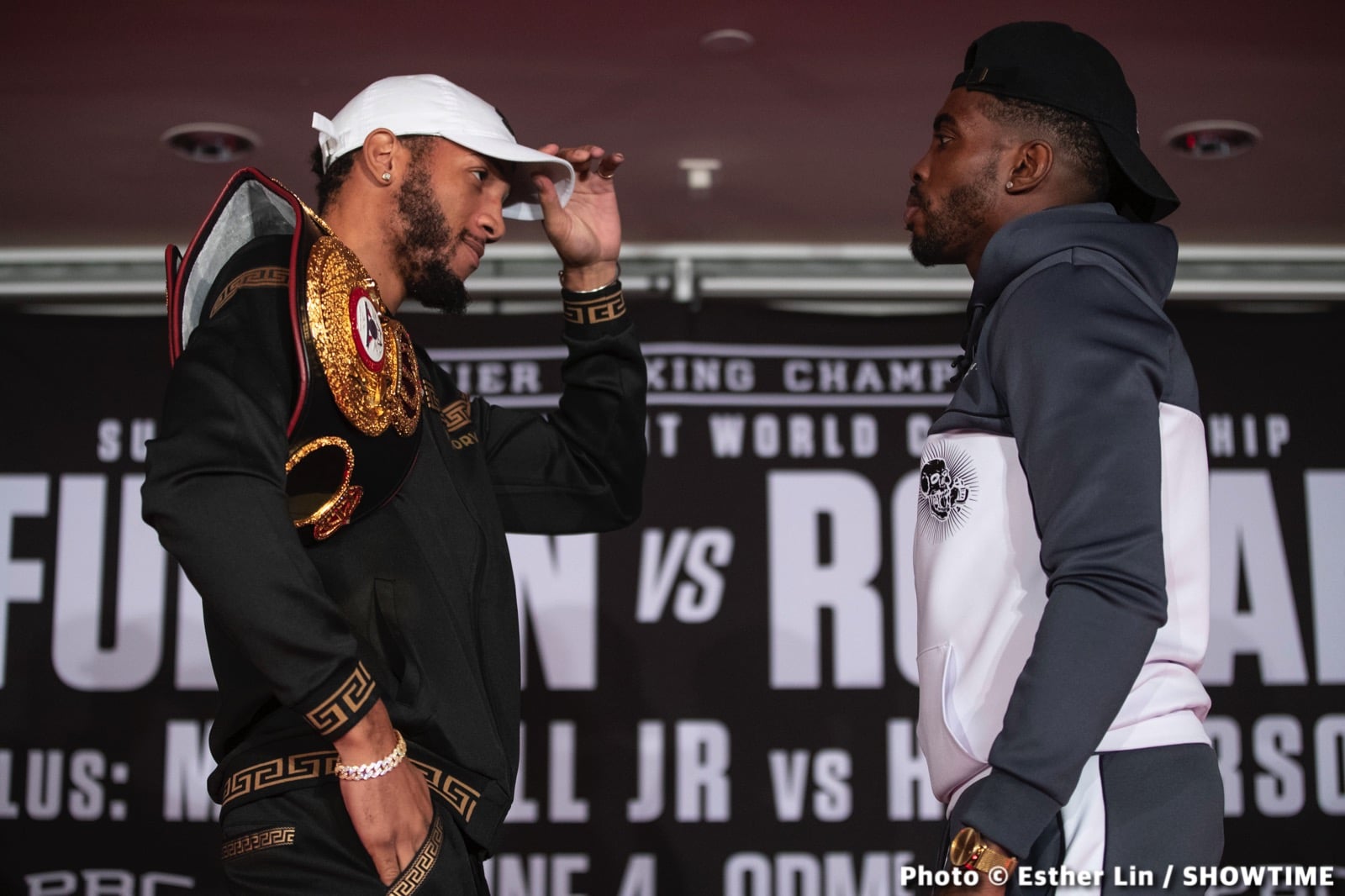 Boxing photo: Danny Roman, David Morrell Jr, Stephen Fulton Jr image Fulton Jr - Roman - Showtime Weights & Photos