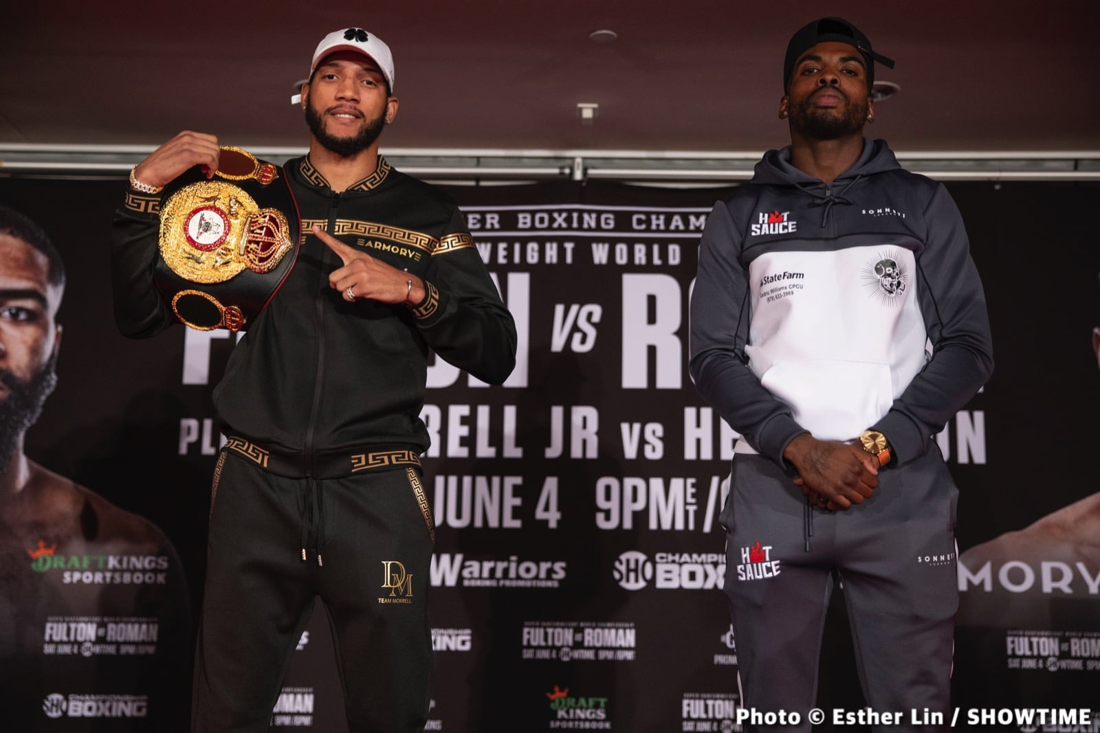 Boxing photo: Danny Roman, David Morrell Jr, Stephen Fulton Jr image Fulton Jr - Roman - Showtime Weights & Photos