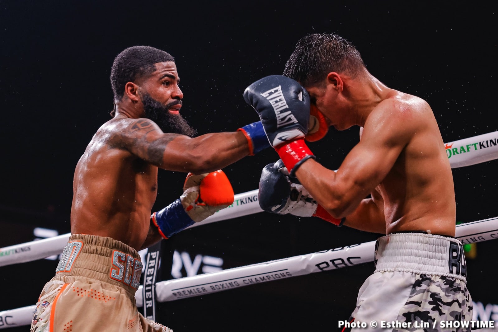 Boxing photo: David Morrell Jr, Stephen Fulton image Stephen Fulton & Cuban Sensation Morrell Jr. Delivered The Goods at the Armory - Boxing Results